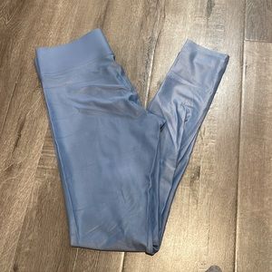 BABY BLUE TAKARA SHINE FULL LENGTH LEGGINGS